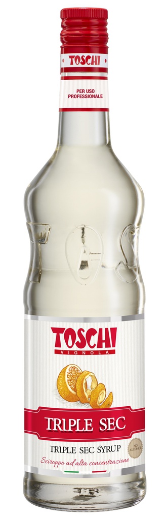 TRIPLE SEC SYRUP (P66) TOSCHI 6X1LTR