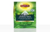 LIPTON ENV GREEN TEA INTENSE MINT 25S 6X50G